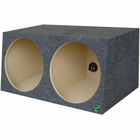 AUDIO ENHANCERS 4.06 Cu ft. Classic Slant Subwoofer Enclosure AECCS15C